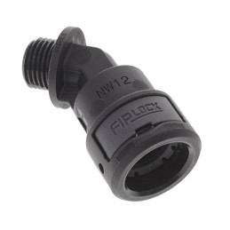 1 pcs : AAPA-12M16PB - FIPLOCK FITTING 45 ELBOW NW12