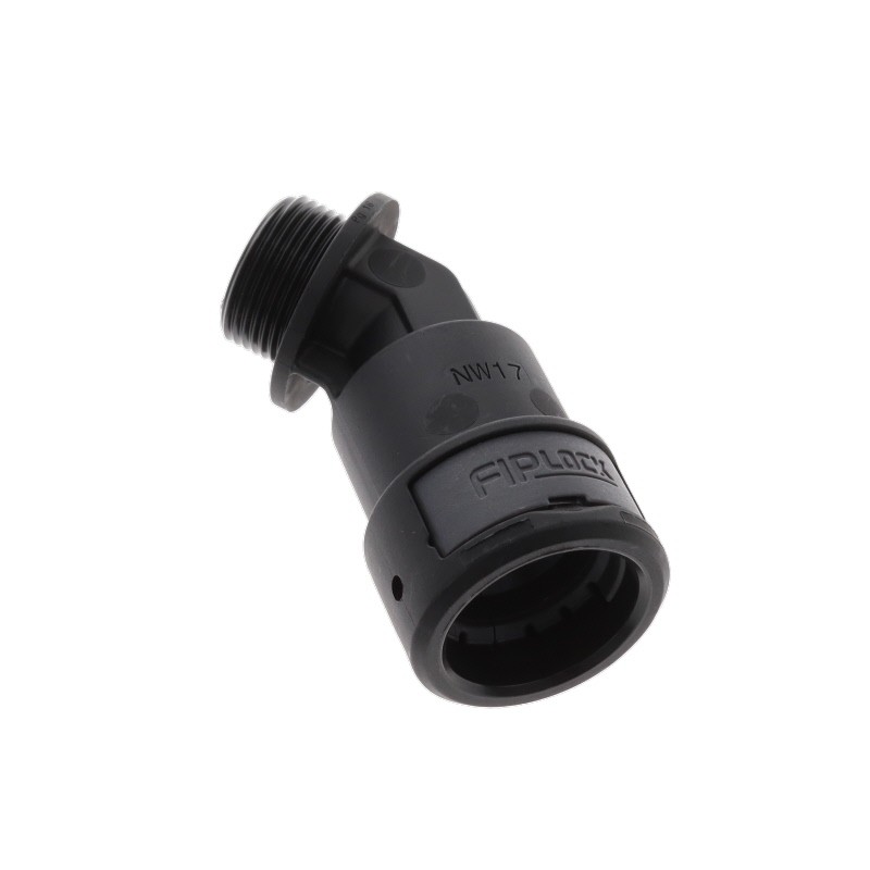 1 pcs : AAPA-17P16PB - FIPLOCK FITTING 45 ELBOW NW17