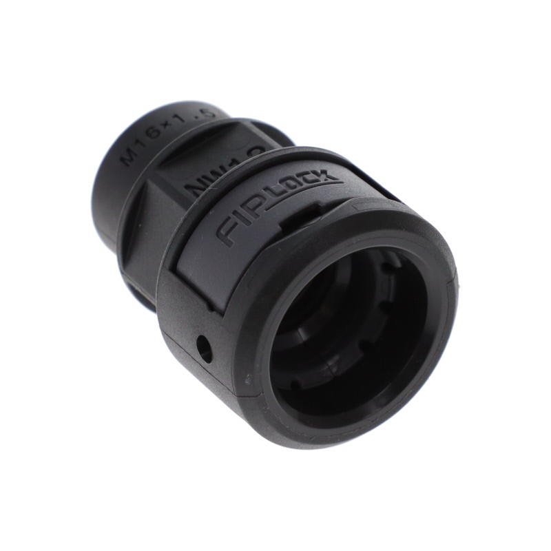 1 pcs : AFPA-12M16PB - FIPLOCK, FITTING STRAIGHT, NW12,