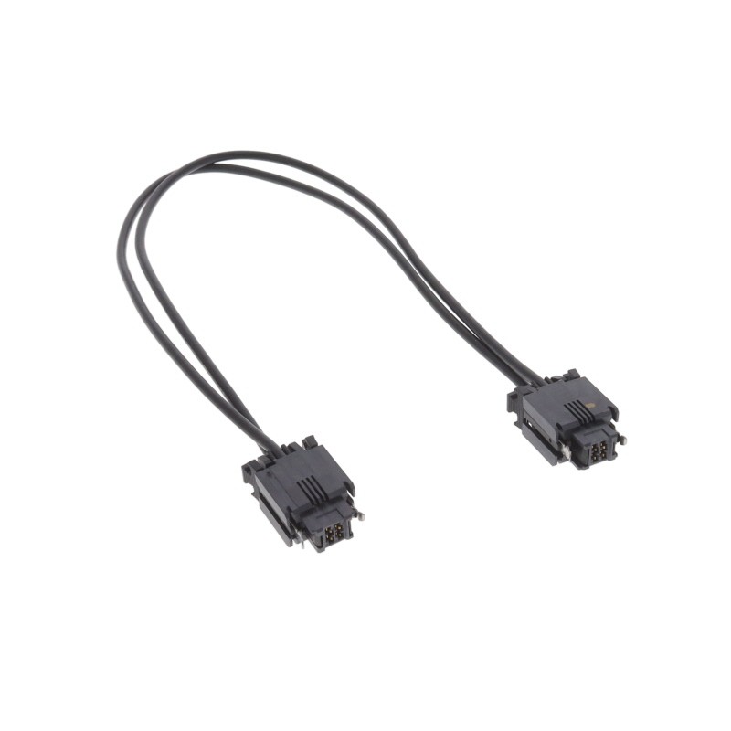 1 pcs : UMPC-02-L-16-M-12.0-1 - CBL ASSEM MPOWER 2POS 16AWG 12'