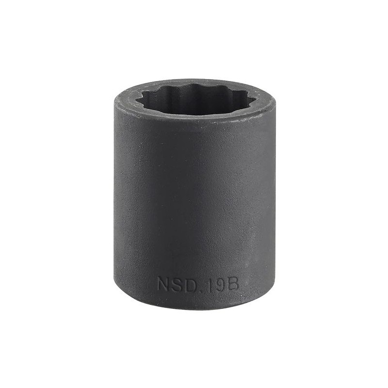 1 pcs - Facom 14mm, 1/2 in Drive Impact Socket Standard Impact Socket, 38 mm length