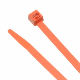 100 pcs : DT-07-50-OR-C - CBL TIE LOCKING ORG 50LBS 7.56'
