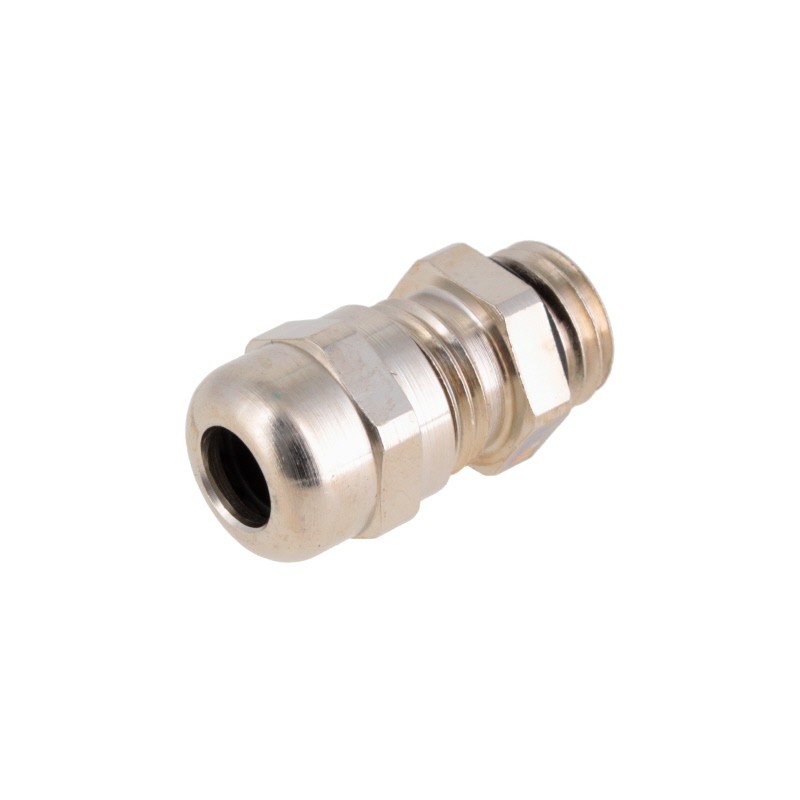 1 pcs : 1411187 - CABLE GLAND 3-6.5MM M12 BRASS
