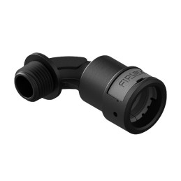 1 pcs : AEPA-23N04PB - FIPLOCK FITTING 90 CURVED ELBO