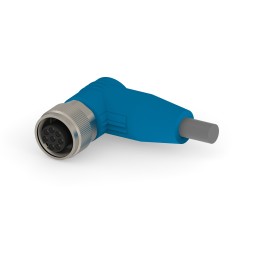 1 pcs - TE Connectivity Right Angle Female 8 way M12 to M12 Cable Assembly, 1.5m