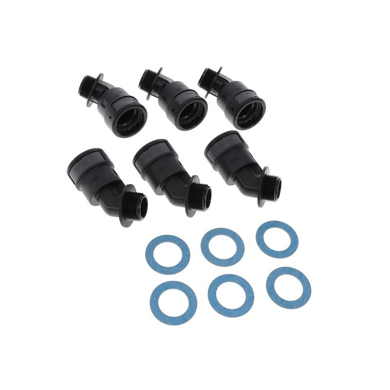 1 pcs : AAPA-23N04PB - FIPLOCK FITTING 45 ELBOW NW23