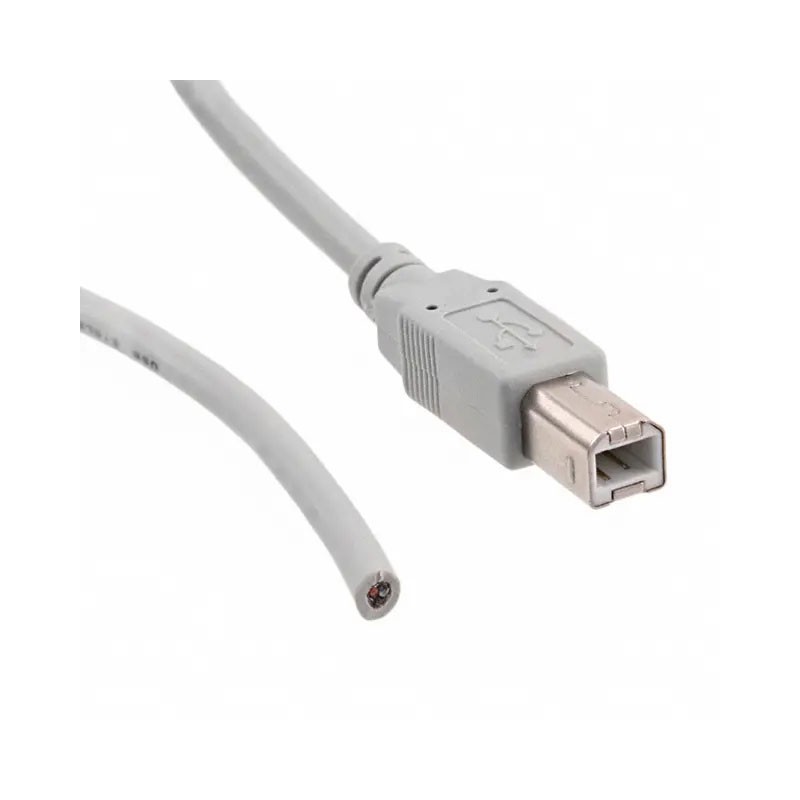1 pcs : A-USB20BM-OE-050BE28 - CBL USB2.0 B PLUG TO OPEN 1.64'
