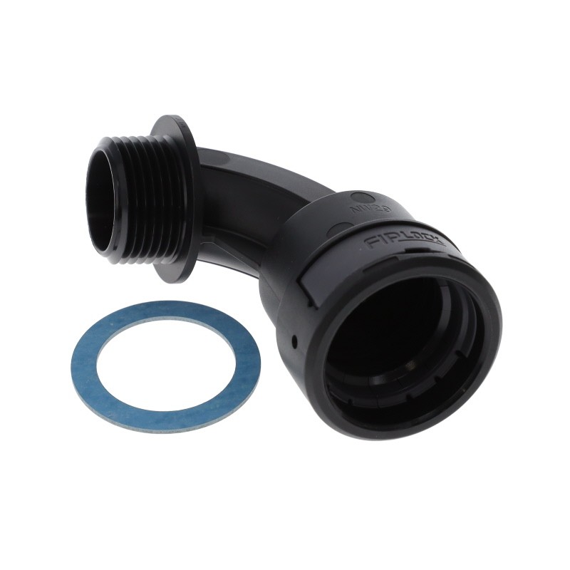 1 pcs : AEPA-29N06PB - FIPLOCK FITTING 90 CURVED ELBO