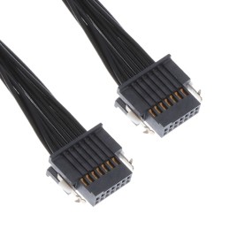 1 pcs : SFSD-07-28-G-14.00-DR-NDX - .050 SOCKET DISCRETE CABLE ASSEM
