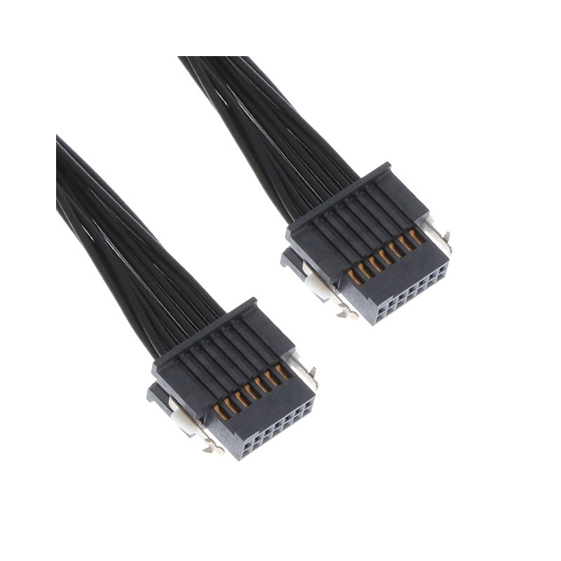 1 pcs : SFSD-07-28-G-14.00-DR-NDX - .050 SOCKET DISCRETE CABLE ASSEM