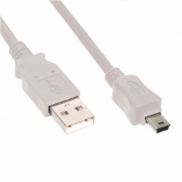 1 pcs : AK672M/2-3-GR - CBL USB2.0 A PLG-MIN B PLG 9.84'