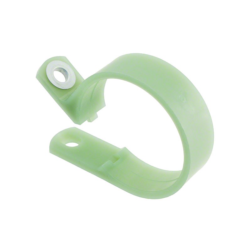 1 pcs : NM-22-R22 - CBL CLAMP P-TYPE GREEN FASTENER