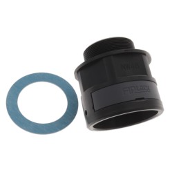 1 pcs : ASPA-48M50PB - FIPLOCK, FITTING STRAIGHT, NW48,