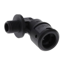 1 pcs : AWPA-07M12PB - FIPLOCK FITTING 90 ELBOW NW07