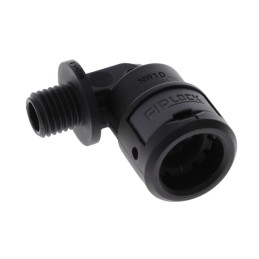 1 pcs : AWPA-10M12PB - FIPLOCK FITTING 90 ELBOW NW10