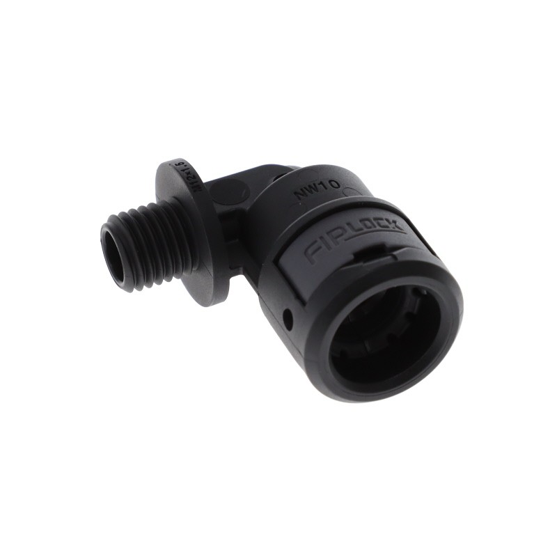 1 pcs : AWPA-10M12PB - FIPLOCK FITTING 90 ELBOW NW10