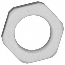 1 pcs : A8209 - LOCKNUT PG 9 NYLON GRAY