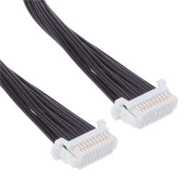 1 pcs : S1SD-10-28-GF-06.00-L1 - 1.00 MM DOUBLE ROW DISCRETE WIRE