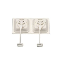 2 pcs : ABDCM30-A-C - CABLE TIE HLDR SWIVEL ADH 2QTY2