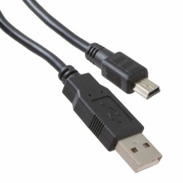 1 pcs : CABLE USB A-MF - CBL A PLUG TO MINI B PLUG 1.64'