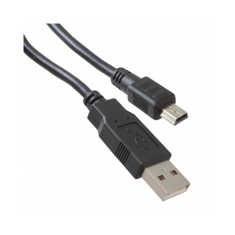 1 pcs : CABLE USB A-MF - CBL A PLUG TO MINI B PLUG 1.64'