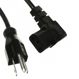 1 pcs : 313001-01 - CORD 18AWG 5-15P TO C13 7.50'