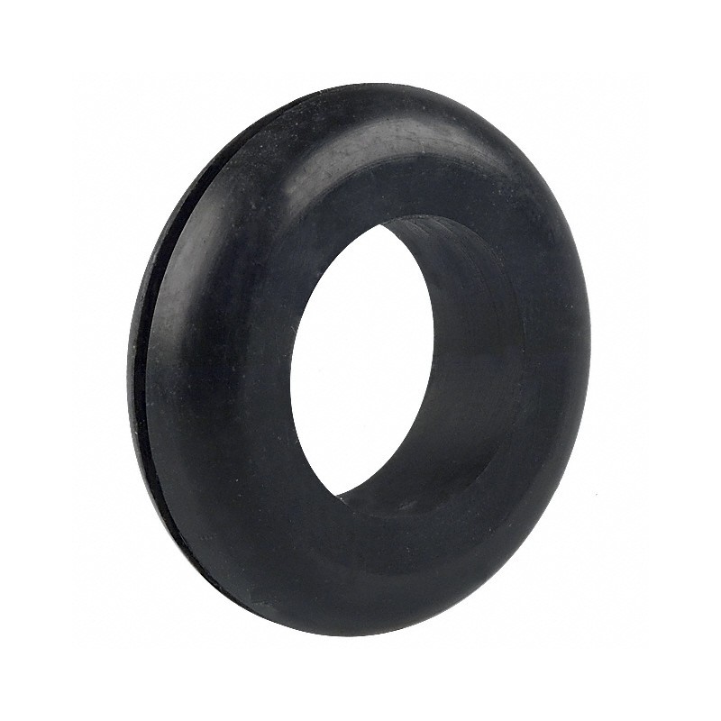 1 pcs : 757 - GROMMET 0.875' RUBBER BLACK