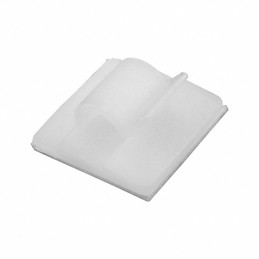 1 pcs : WCA005A - WIRE CLIP, NATURAL, STYLE 2, .75