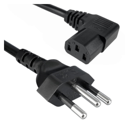 1 pcs : 392013-01 - BRAZIL POWER CORD, 10A 250V, NBR