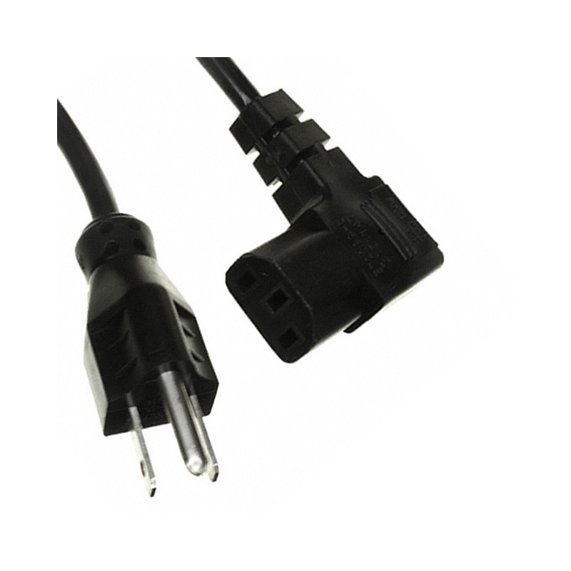 1 pcs : 313003-01 - CORD 18AWG 5-15P TO C13 6.56'