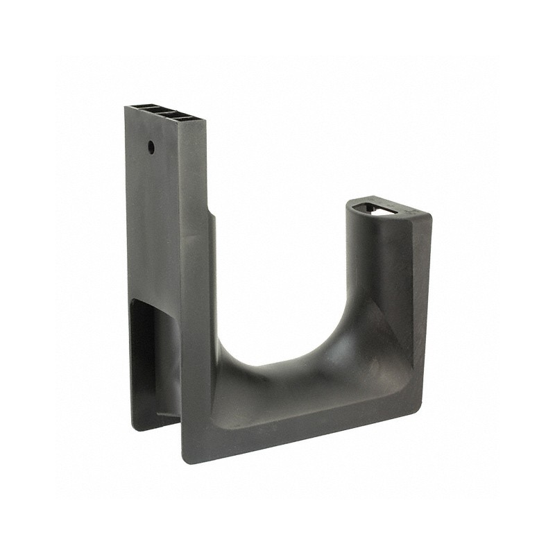 1 pcs : JP4W-X20 - CBL SPRT J-HOOK BLACK WALL MNT