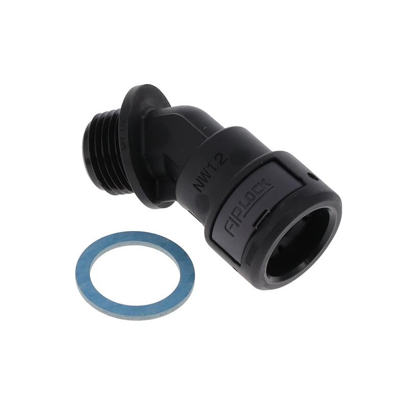 1 pcs : AAPA-12N02PB - FIPLOCK FITTING 45 ELBOW NW12