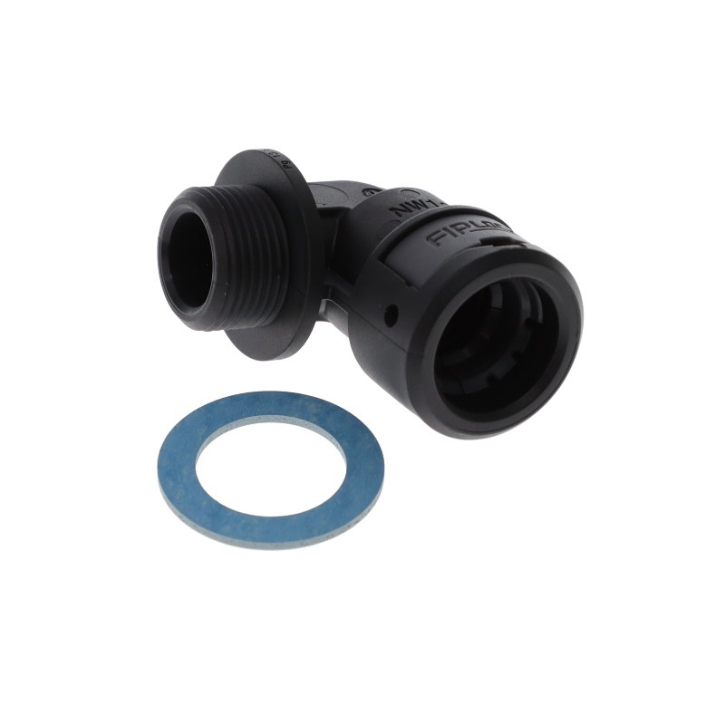 1 pcs : AWPA-12P13PB-11 - FIPLOCK FITTING 90 ELBOW NW12