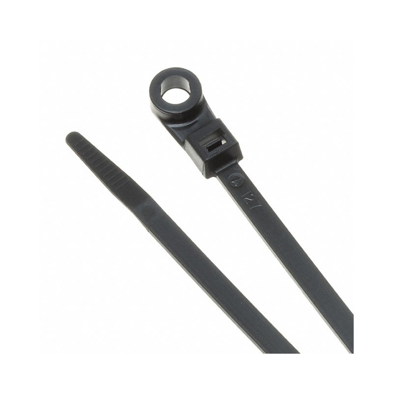 100 pcs : DT-07-50-MH-0-C - CBL TIE LOCKING BLACK 50LBS 8'