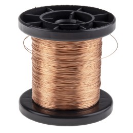 1 pcs - Block Single Core 0.22mm diameter Copper Wire, 215m Long