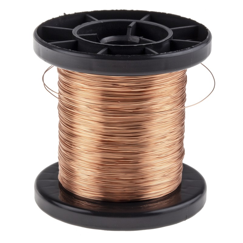1 pcs - Block Single Core 0.22mm diameter Copper Wire, 215m Long