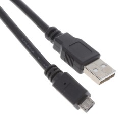 1 pcs : USBA1M2MICROB20(R) - CABLE A PLUG TO MCR B PLUG 3.94'