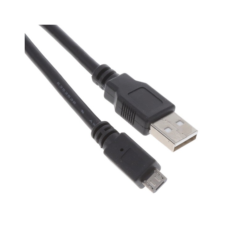1 pcs : USBA1M2MICROB20(R) - CABLE A PLUG TO MCR B PLUG 3.94'