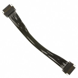 1 pcs : SFSD-10-28-H-05.00-DR-NUS - CABLE ASSY SOCKET 20POS 28AWG