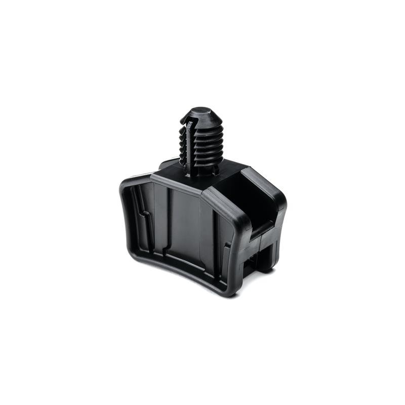 1 pcs : S3STM500HIRHSF1 - CABLE TIE HLDR DUAL PUSH MNT BLK