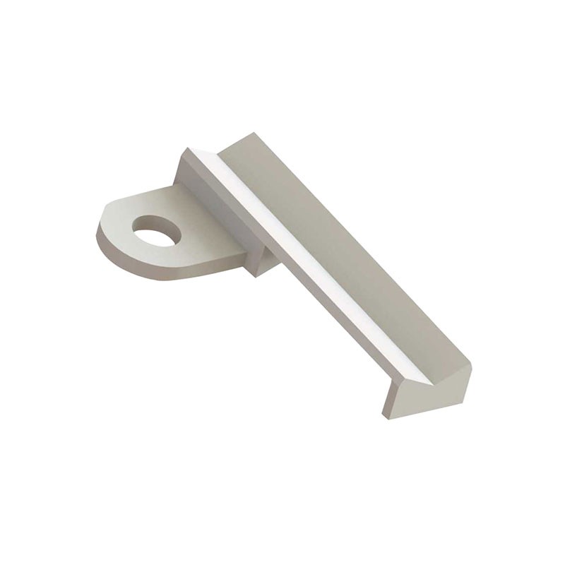 1 pcs : FTH-11-8-01 - CABLE TIE HLDR SGL SCREW 8 NAT