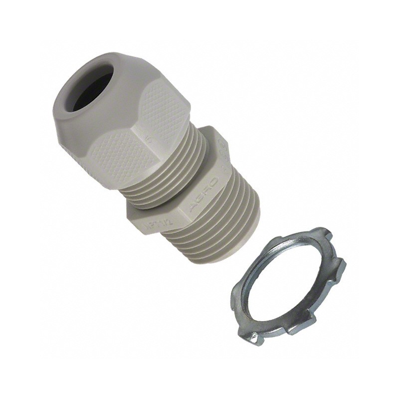 1 pcs : A1555.N0500.07 - CABLE GLAND 3-7MM 1/2' NPT