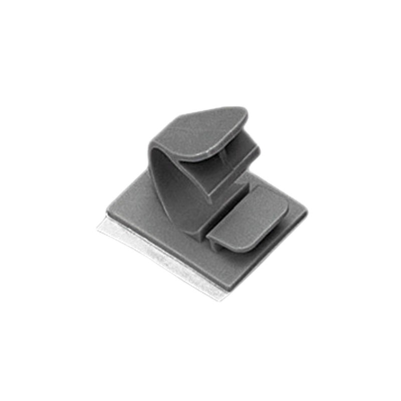 1 pcs : LWC75-A-L14 - CBL CLIP WIRE SADDLE GRAY ADH