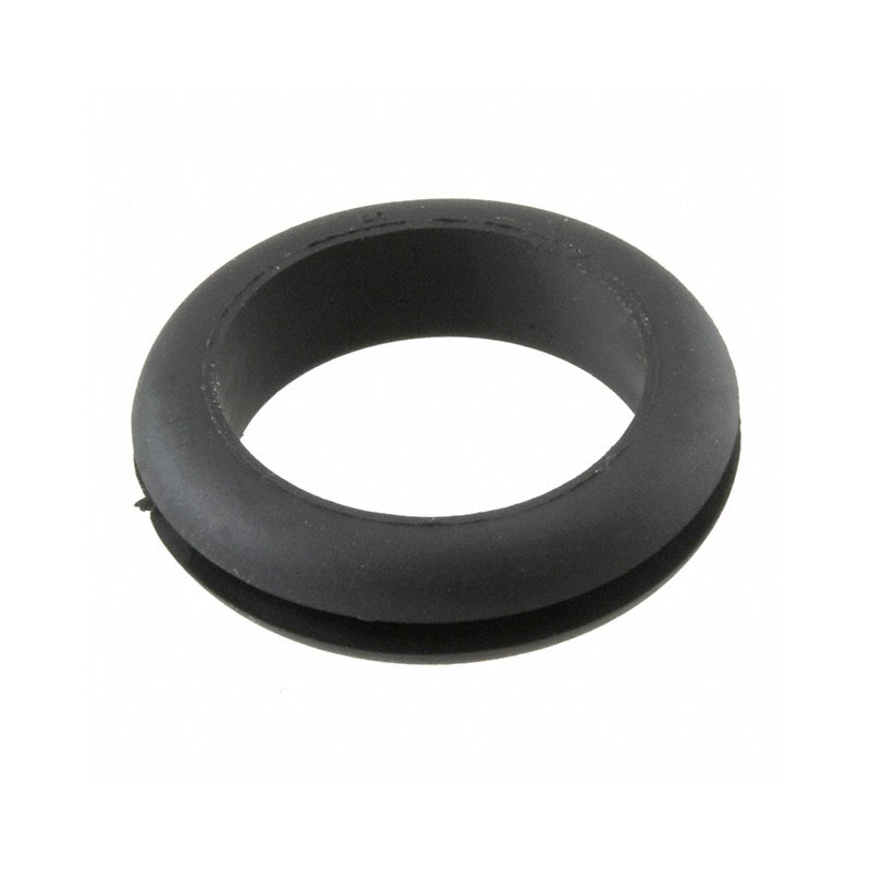 1 pcs : HG-10 - GROMMET 0.610' ELASTOMER BLACK
