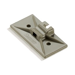 1 pcs : SMS-A-D14 - CABLE TIE HLDR SNGLE ADH GRAY