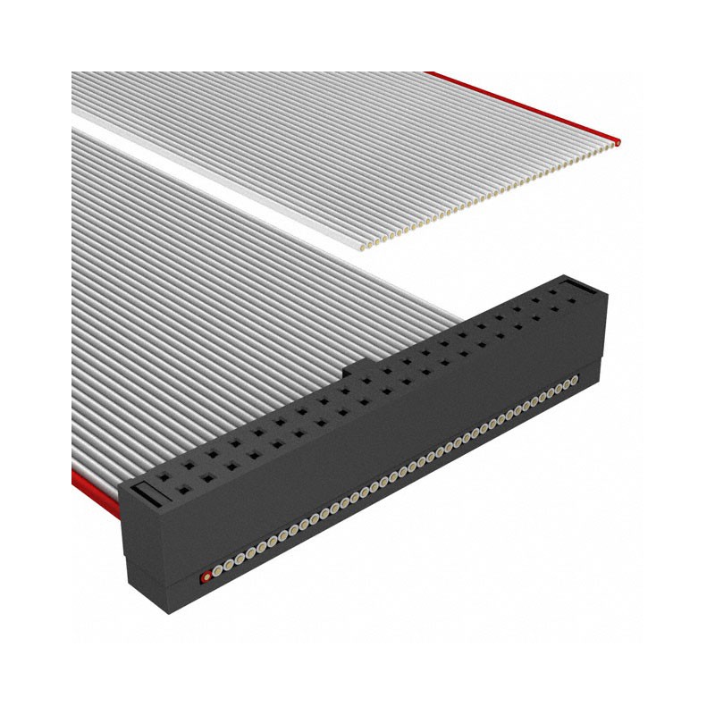 1 pcs : FFSD-20-S-10.00-01-N - .050 X .050 C.L. FEMALE IDC ASSE