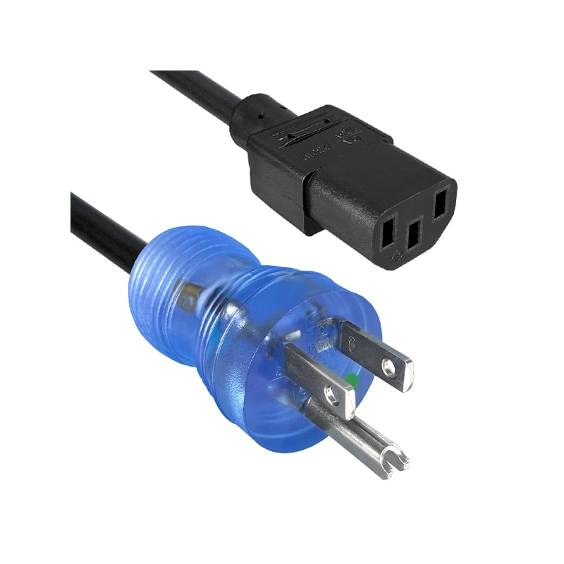 1 pcs : 233057-01 - CRD 16AWG NEMA5-15P - 320C13 10'