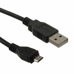 1 pcs : CUB-100-BK - CBL USB2.0 A PLG-MCR B PLG 3.28'