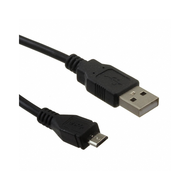 1 pcs : CUB-100-BK - CBL USB2.0 A PLG-MCR B PLG 3.28'