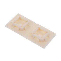 1 pcs : ABM100-A-C15 - CABLE TIE HLDR QUAD ADH 2QTY2